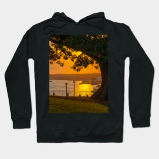 Sunset on Sydney Harbour, Observatory Hill Park, Sydney, NSW, Australia Hoodie